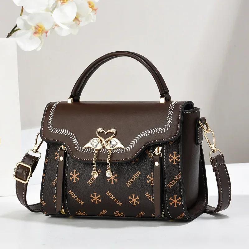 

Женская кожаная сумка, роскошная дизайнерская сумка через плечо, сумка через плечо, высококачественные сумки-мессенджеры