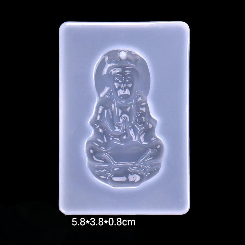 1 ks Přívěsek na náhrdelník Silikonová forma Přívěsek na klíče Náušnice DIY Výroba šperků Řemesla Licí forma