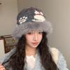 56cm to 58cm Earflap Hat Polyester Ear Protection Cap Warm Winter Knitted Hat  Winter Season
