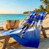 Mbappe Personalized Name Beach Towel Super Soft Microfiber Quickdry Fabric Portable for SwimmingBeachCamping Travel Beach AccessoriesGym