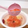 2 In 1 Kitchen Spo Lg Handle Plastic Colander Filter Tableware Hot Pot Spo Cooking Tools  Kitchen Wheat Straw Soup Spo