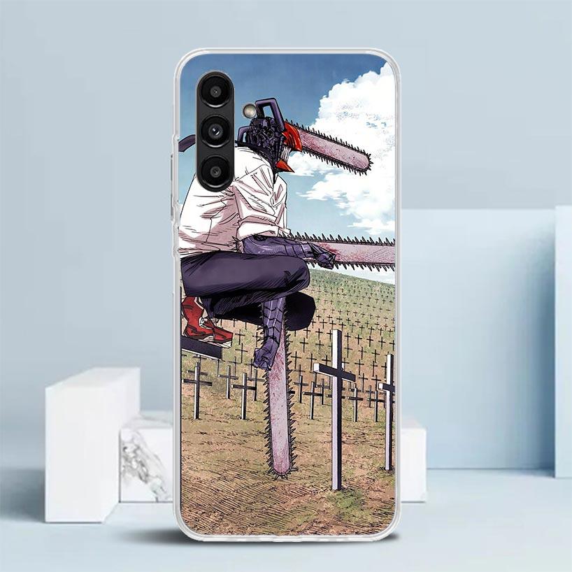 C-Chainsaw Mans Denji Phone Case For Samsung Galaxy A17 A37 A57 A16 A15 A14 A13 A56 A55 A54 A53 A36 A35 A34 A33 A26 A25 A24 A23