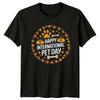 Happy International Pet Day T-Shirt Dog Owner Animal Lover Gift For Him And Her