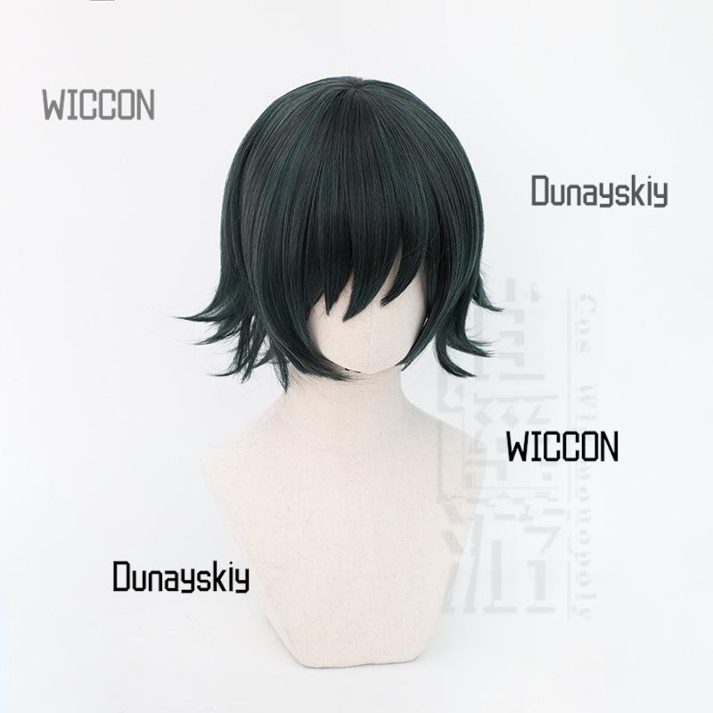 Himeno Cool Cosplay Wig Props Eye Cover Funny Costume Party Daily Halloween Christmas Stage Men Women Cosplay Himeno Japanese One Size