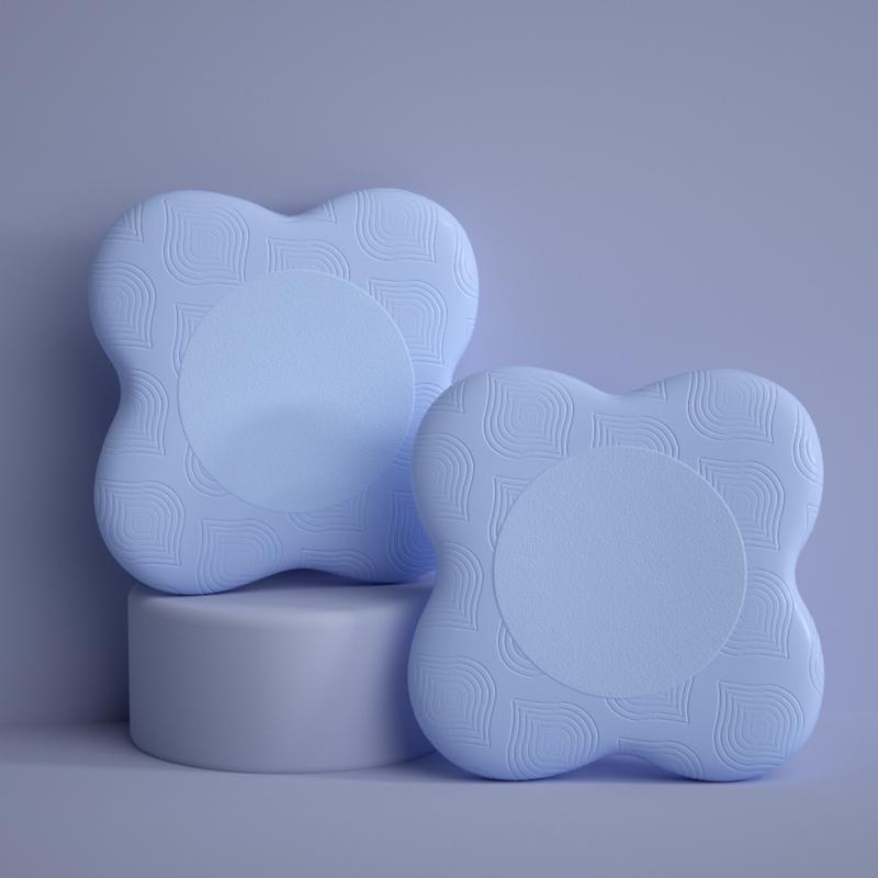 2Ppc Knee Guard Wrist Guard Anti Slip Solid Color Protective Elbow Soft Foam Pad Support Knee Guard Anti Slip Yoga Mat