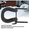 Universal Massage Table Face Cradle, Adjustable Massage Headrest for Spa and Beauty Bed, Comfortable Massage Face Pillow with Hook and Loop