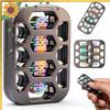 Used Fidget Slider Metal Fidget Toy Openwork Design Fidget Toy Fidget Slider Gadget Toy EDC Push Card Fidget Slider Tactile Toy Stress Relief Goods