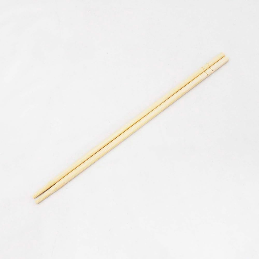 Japanese Product Yamato Bussan Disposable Bamboo Chopsticks 100 Pcs Individually Wrapped 0.5cm x 20cm