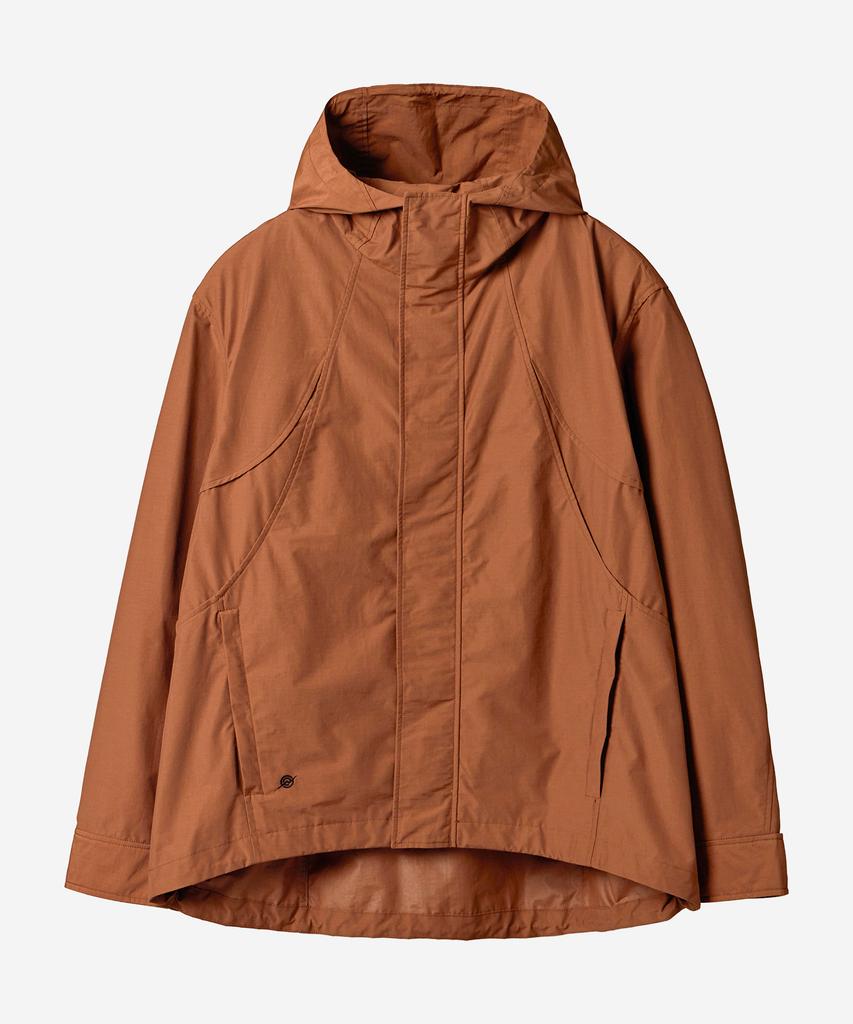 Kalapatthar Nylon Rib Flash Line Jacket - Brick