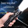 High-Power Rechargeable Xenon Flashlight: Super Bright, Long-Range, Portable, Durable, Ideal for Night Riding and Outdoor Use
