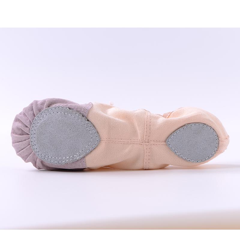 Girls Ballet Shoes Canvas Soft Sole Ballet Dance Slippers Children Practise Ballerina Shoes Woman Dance Shoes