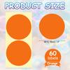 30/60Sheet Colored Dot Stickers Labels 4Inch Circle Price Sticker Self Adhesive Circle Tags Coding Labels for Organizing Sealing