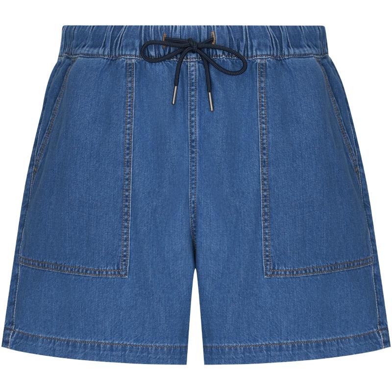 Calvin Klein Trendy Retro Cotton Linen Blend Drawstring Waist Sports Denim Shorts Men shorts 4LF762G XS