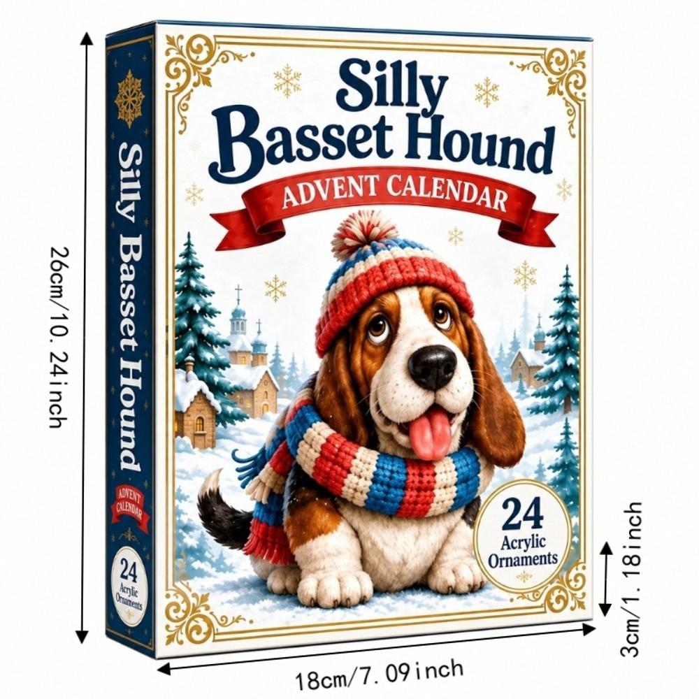 24-Tage-Weihnachts-Adventskalender Tägliches Auspacken Tiere Mini-Figuren Haus Festliche Dekoration