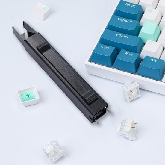 Two-in-one Keyboard Keycap Puller Damage-Free Portable Key Shaft Remover Tool Easy & Quick Key Caps Puller Tool for Cleaning And Replacement