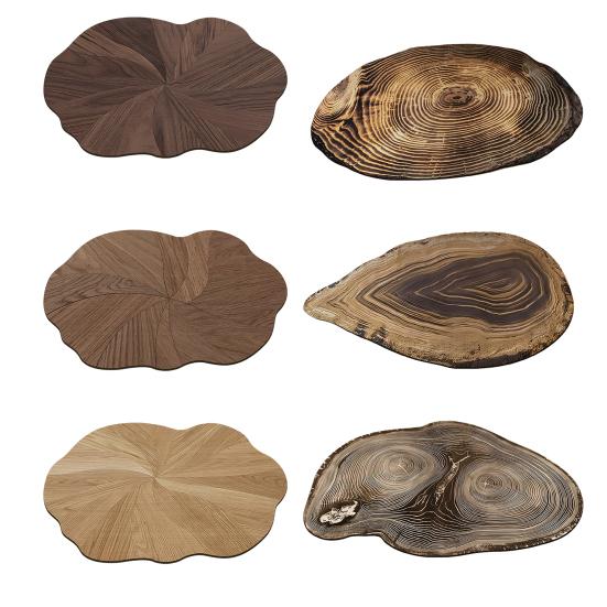 Fußmatte Wasserdicht Waschbar Schnelltrocknend Badematte Rutschfeste Rückseite Holzmaserung Stil Innen Eingangsmatte