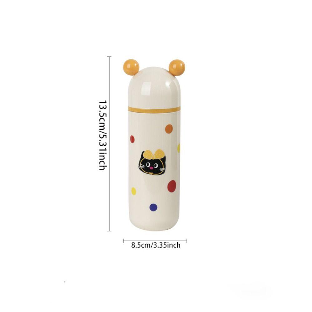 Dopamine Travel Toothbrush Case Cat Pattern Wash Cup Rinsing Cup Toothbrush Storage Box  Bathroom