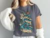Kayaking Shirt, The Slow Way Home Vintage River Landscape Graphic Tee
