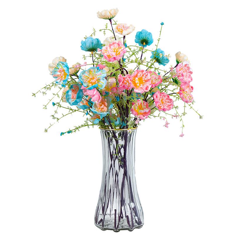 Elegant Azalea Artificial Flower Arrangement for Living Room Dining Table Decor