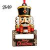 Wooden Money Clip Ornament Christmas Holder Ornament, Cash Gift Tree Hanging Decoration, Acrylic Display Storage Merry Pendant for Holiday Party Decor