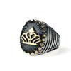 Style Jewelry Retro Style Crown Classic Ring Ring Bracelet