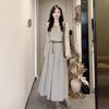 New Autumn Popular Style Long-sleeved Dress Women's Clothing Early Autumn Temperament High-end Long Dress