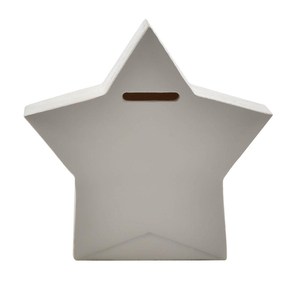 Bambino Star Shaped Resin Money Box Twinkle Twinkle 15cm