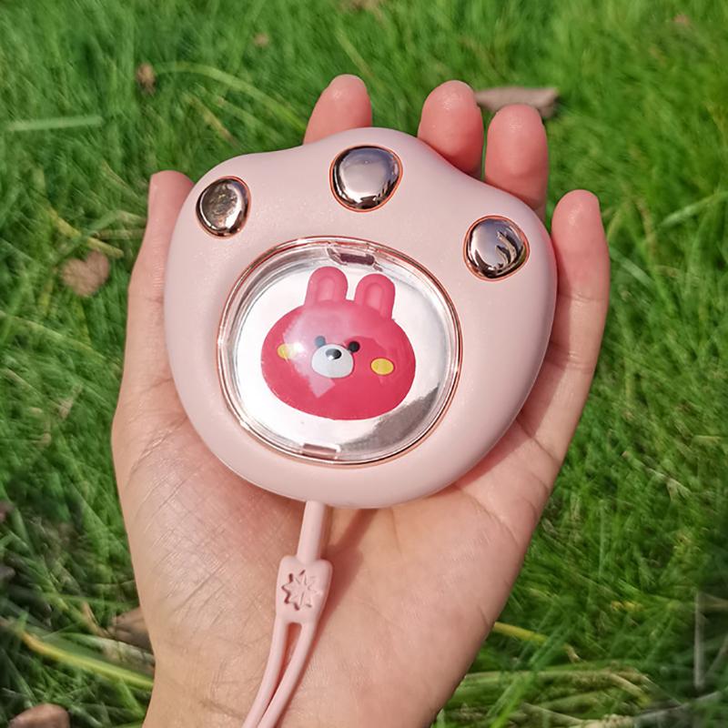 Cute Cat Paw Hand Warmer 500Mah Usb Rechargeable Portable Winter Keep Warm Gadget Pocket Mini Electric Heater Hand Warmer
