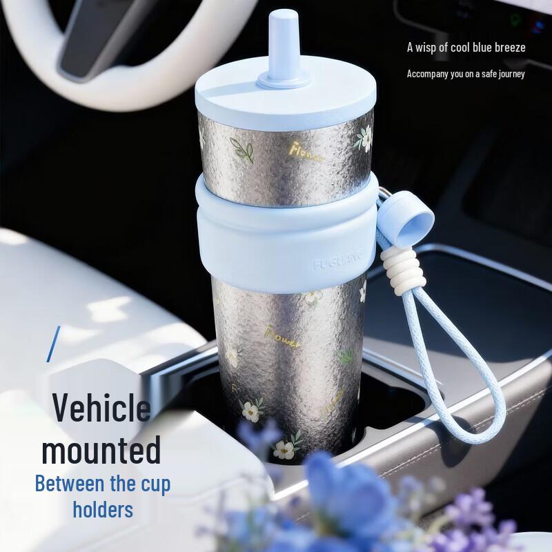FUGUANG 700mL Pure Titanium Insulated Bottle