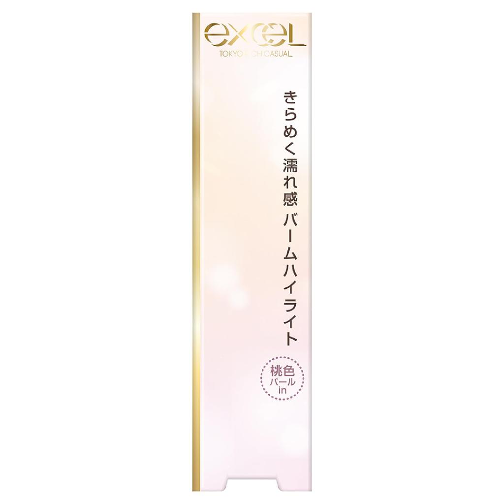 Excel Glow Prism GP01 Balm Transparent 3 Warm Pearl Stick Portable Cosmetics (Floral Pop) Highlighter, Color, Tones, Type,