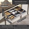 Handun Titanium Gray Aluminum Kitchen Cabinet Drawer Basket