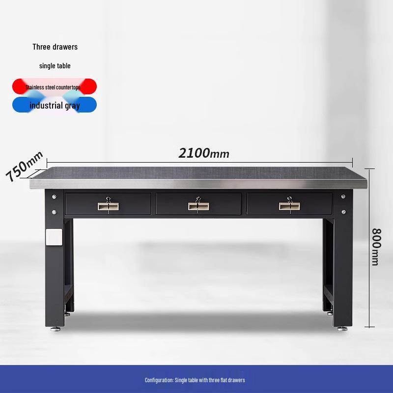 Stainless Steel Heavy Duty Anti-static Workbench for Workshop and Maintenance