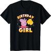 Kids Peppa Pig Birthday Girl Balloons T-Shirt
