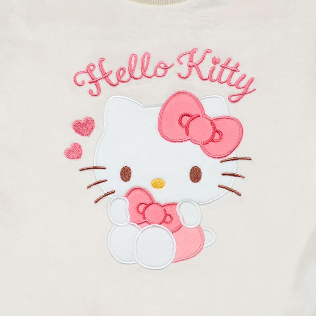 Sanrio Fleece Hello Name Space on 268640 Kids' Pajamas, Kitty, 90cm, Tag,