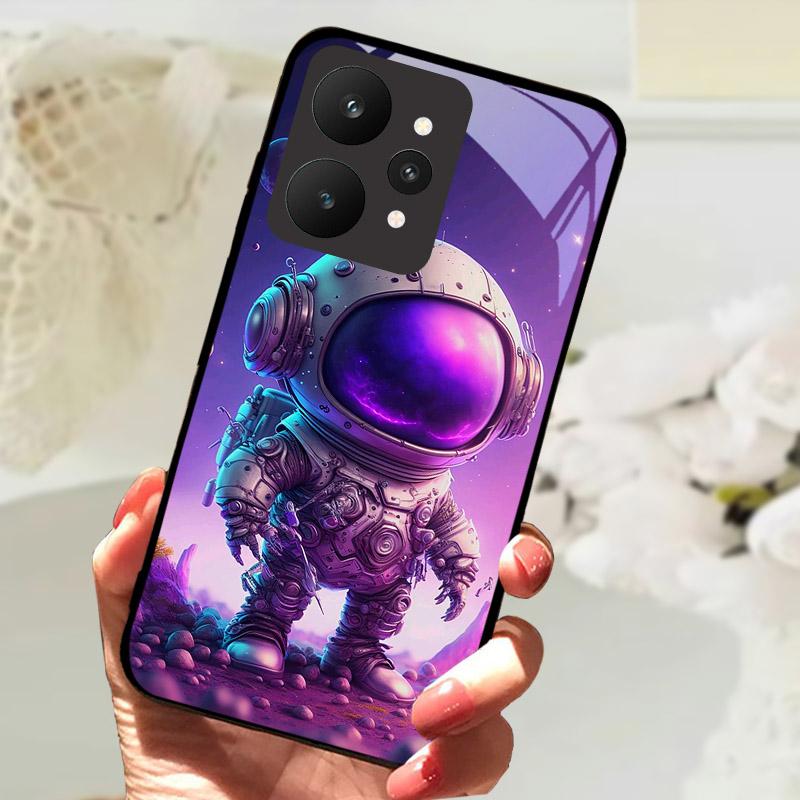 Shockproof Case For Realme 15 5G Phone Cover RMX5106 RMX5105 Tempered Glass Cases For Realme15 Fundas Luxury Protective Shell
