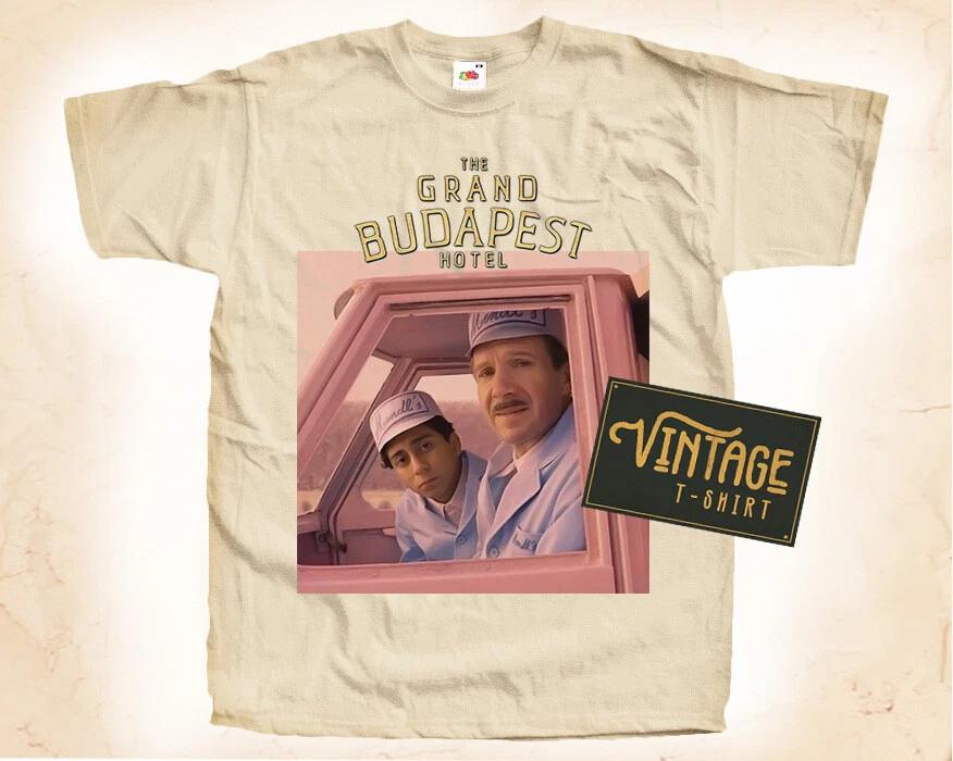 

The Grand Budapest T SHIRT Tee Movie Poster Vintage Natural sizes S to 5XL XL