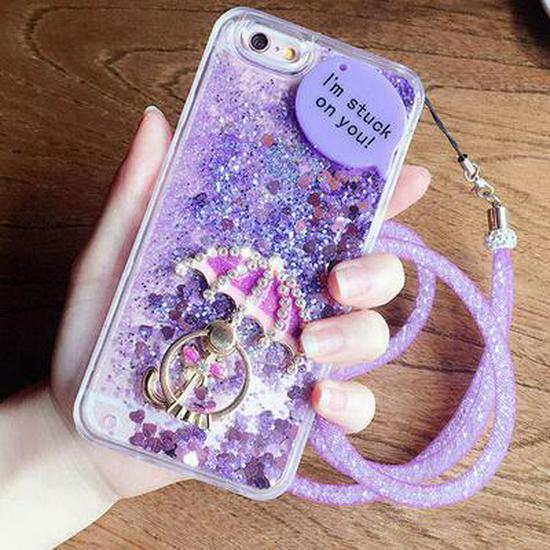 Compatible with Oppo: Quicksand Silicone Case for Reno, A11X, R17, F9, A93 - Fashionable and Protective.
