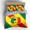 Mali Football Federation Bedding Bedding Duvet Cover Set Duvet Cover Pillowcases  (1 * Duvet Cover 2 * Pillowcases, Without Duvet Insert)