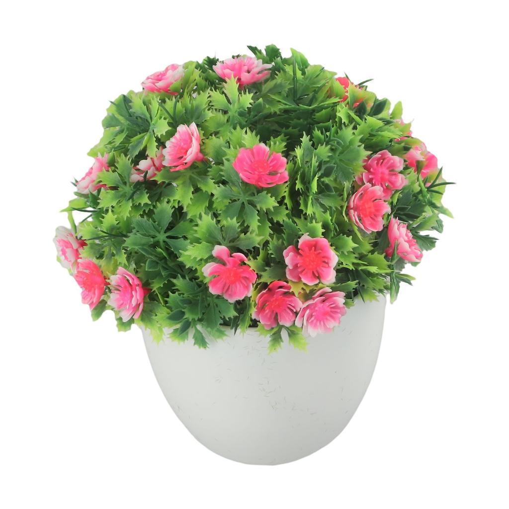 Outdoor Pot Plant Indoor Decor Garden Lifelike Desk Table Potted Pot Plant