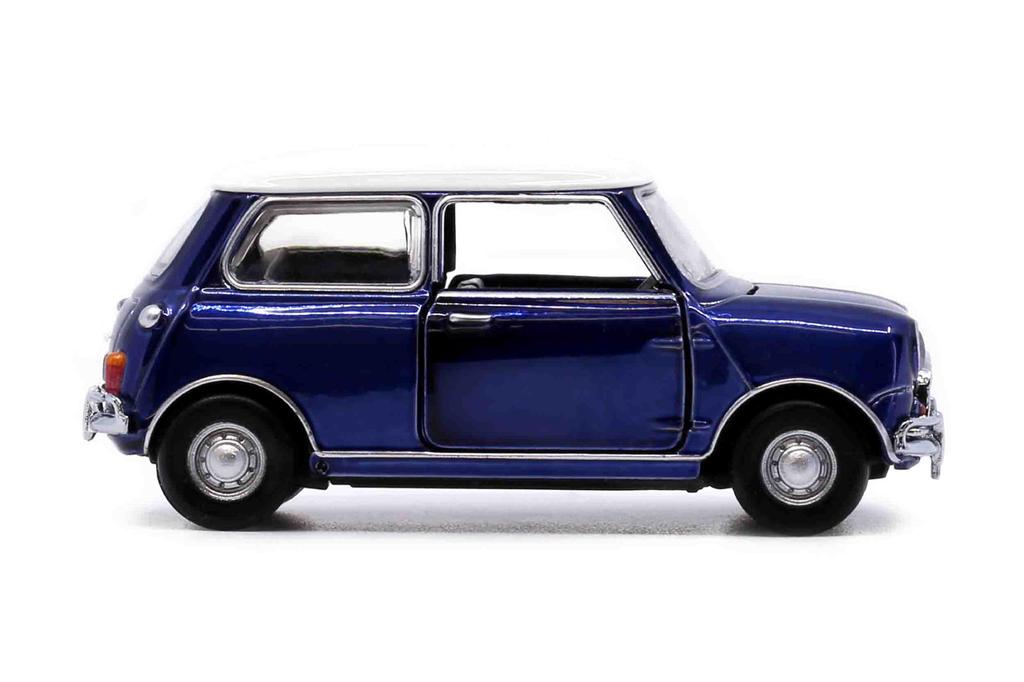 Tiny City 1/50 Mini Cooper Mk 1 (Blue Plated)