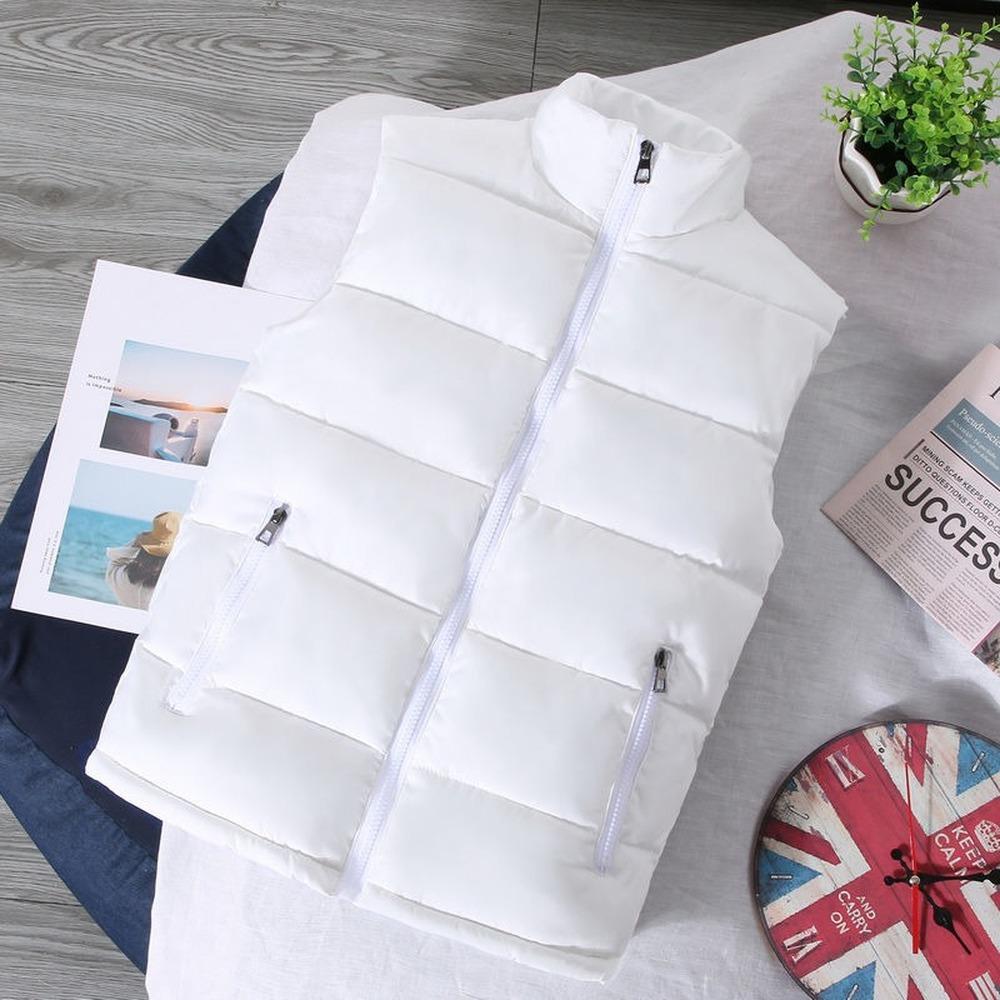 

Жилет Куртка Мужчины Slim Fit Стенд Воротник Без рукавов Puffer Куртки Весна Осень Повседневная жилетка Мужчины Теплое пальто