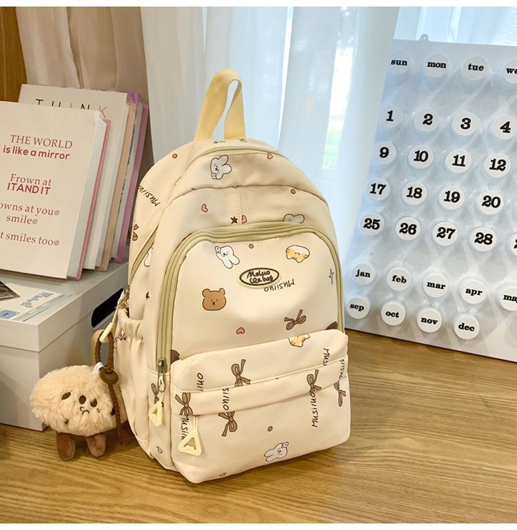 Schoolbag cute going out small backpack female shoulder small 1011 summer new girls cute treasure cram school small schoolbag