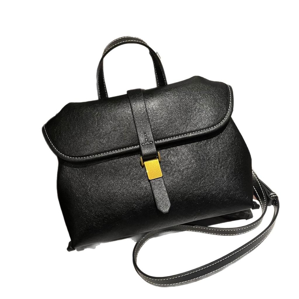 Bolsa Casual Super Popular para Mulheres na Primavera, Bolsa Estilo Carteiro Retrô, Bolsa de Ombro Único Transversal para o Dia a Dia