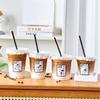 10Pcs Clear Plastic Cup With Strawless Lids Disposable Cups For Iced Coffee Or Juice Party Smoothie Milkshake Cold Drinks