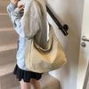 Japanese Waterproof Nylon Cloth Casual Shoulder Cloth Bag Female Design Sense Niche Retro Large Capacity Commuter Mailman Big Bag