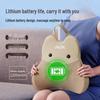 AUX Rechargeable Lumbar & Back Massager Cushion with Heat CN plug (adapter included)