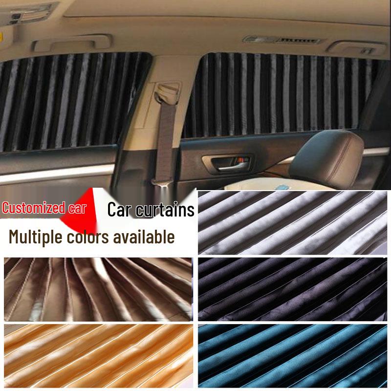 

Iveco Ouba Shan Hai Short Wheelbase Car Curtains: Blackout, Sunshade, Privacy & Heat Insulation, Double Rail