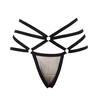 Sexy Women G-String Thong Solid Color Strap Mesh Underwear Briefs Underpants