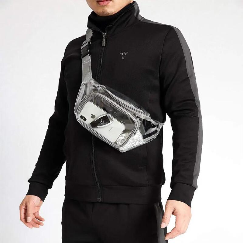 Transparent PVC Waterproof Sports Waist Bag