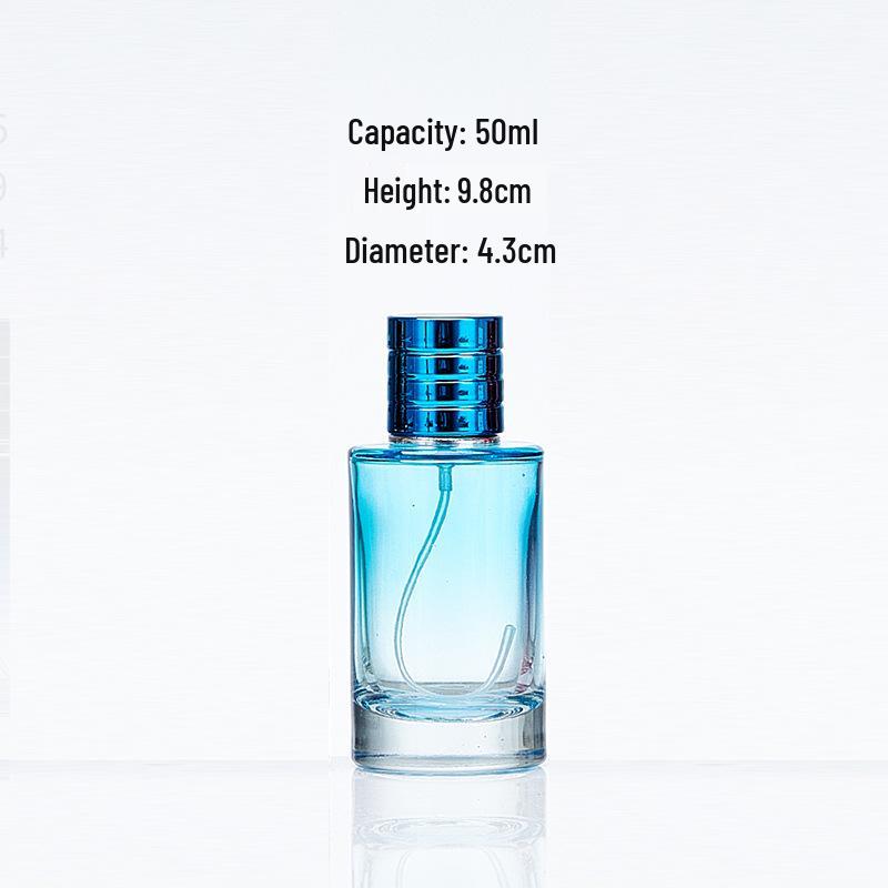 Gradient Perfume Decanter 30ml, Colored Spray Bottle 50ml/100ml, Hydrating Lotion Bottle Sample